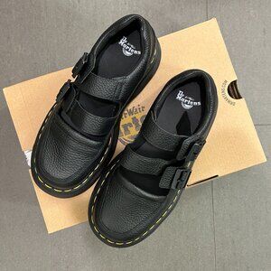 NIB Dr. Martens Buzz Milled Napa Leather Mary Jane